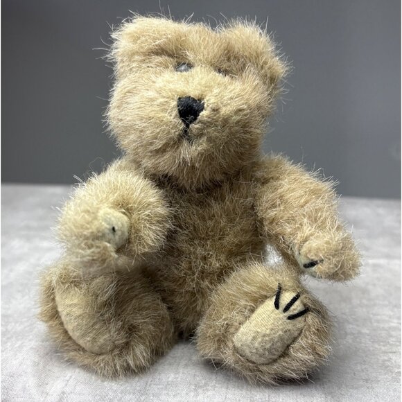 Boyds 1994 Gettysburg PA Plush Teddy Bear 6" Beige Handmade - Picture 1 of 10